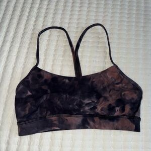 Lululemon Athletica Black and Brown Sports Bra
